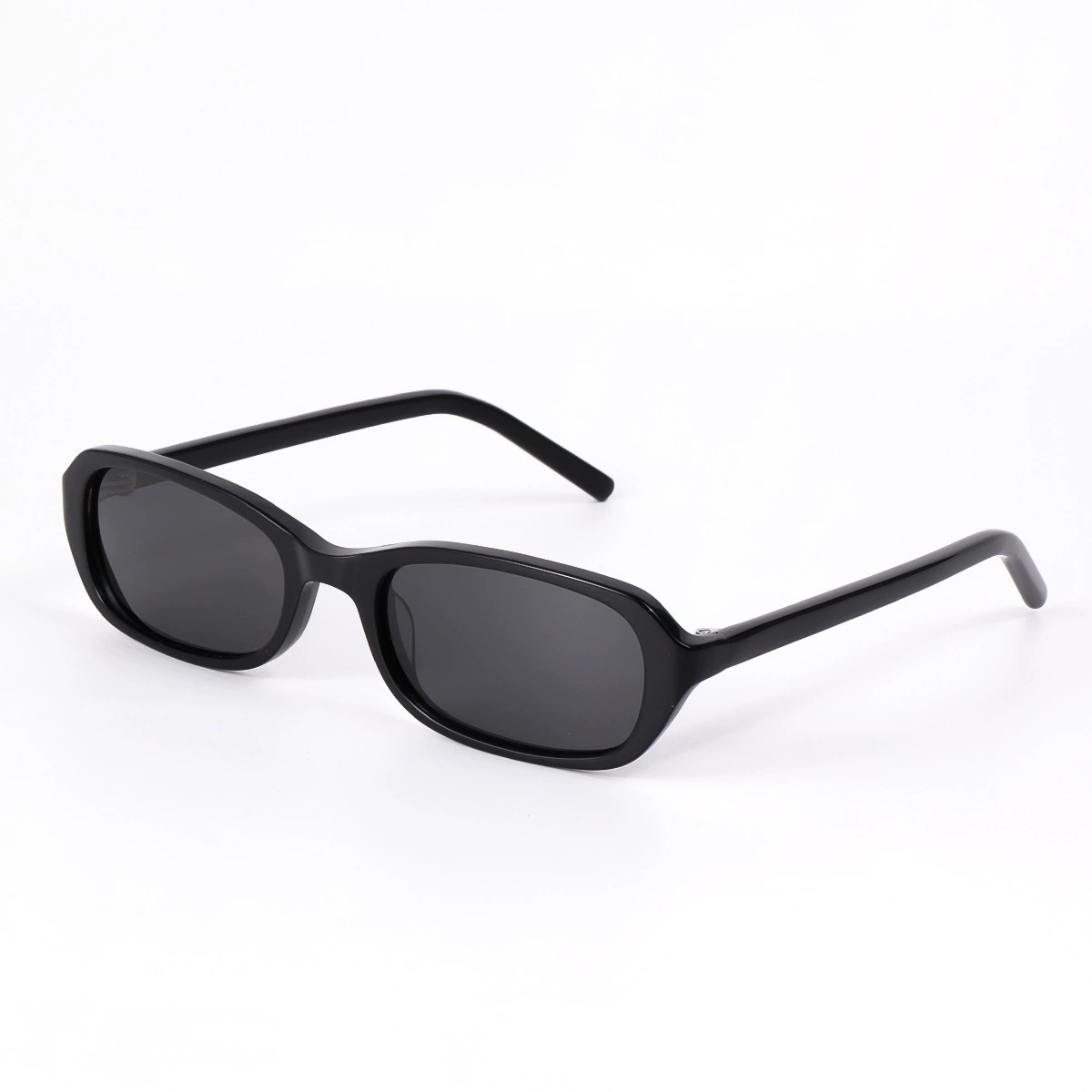 Acetate Rectangle Polarized Sunglasses UV400