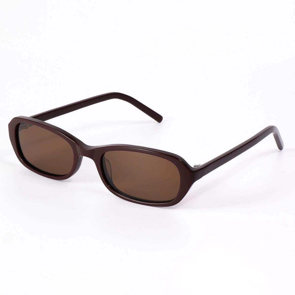 Acetate Rectangle Polarized Sunglasses UV400
