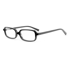 Black Frame Clear Lens