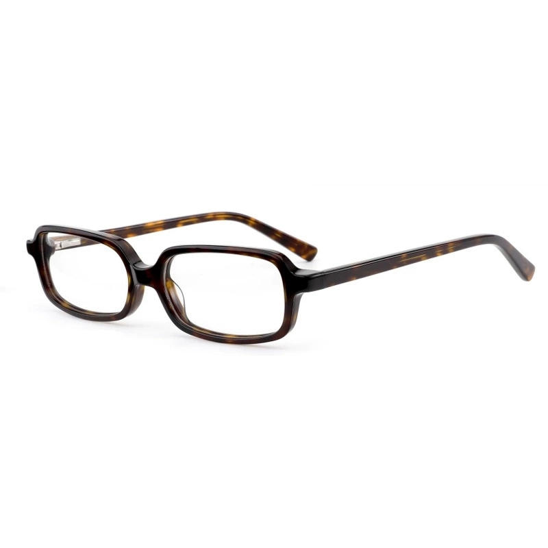 Retro Acetate Rectangle Blue Light Blocking Glasses