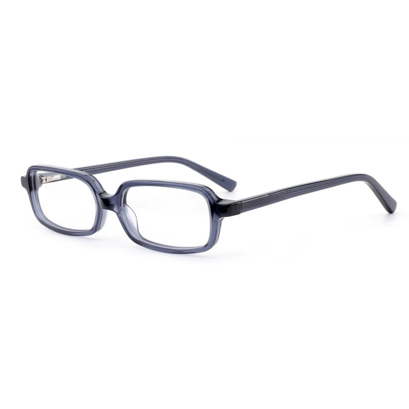 Retro Acetate Rectangle Blue Light Blocking Glasses