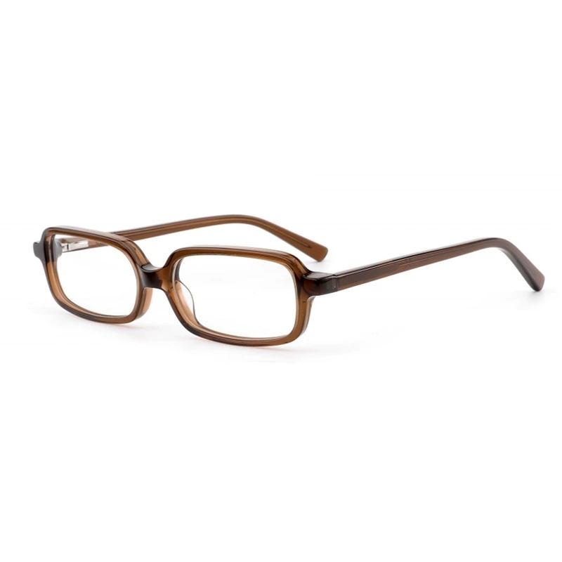 Retro Acetate Rectangle Blue Light Blocking Glasses