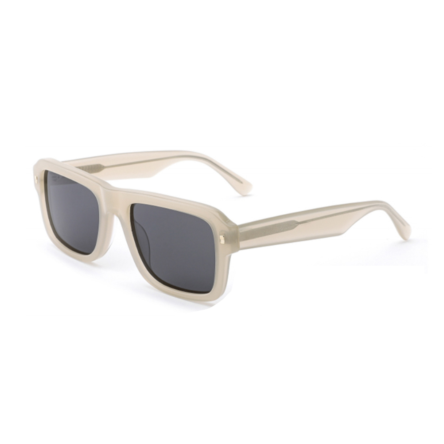 Acetate Square Polarized Sunglasses UV400