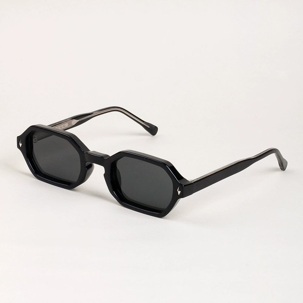 PC Geometric Small-Frame Gradient Sunglasses UV400