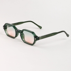 Green Frame Green Pink Lens