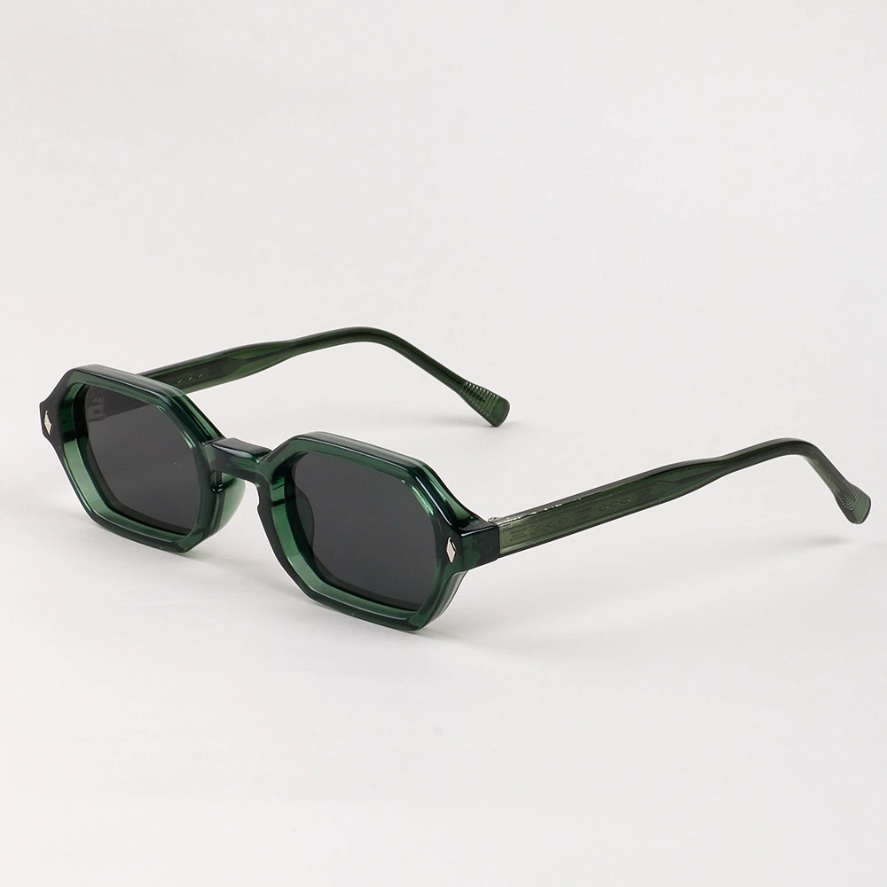 PC Geometric Small-Frame Gradient Sunglasses UV400