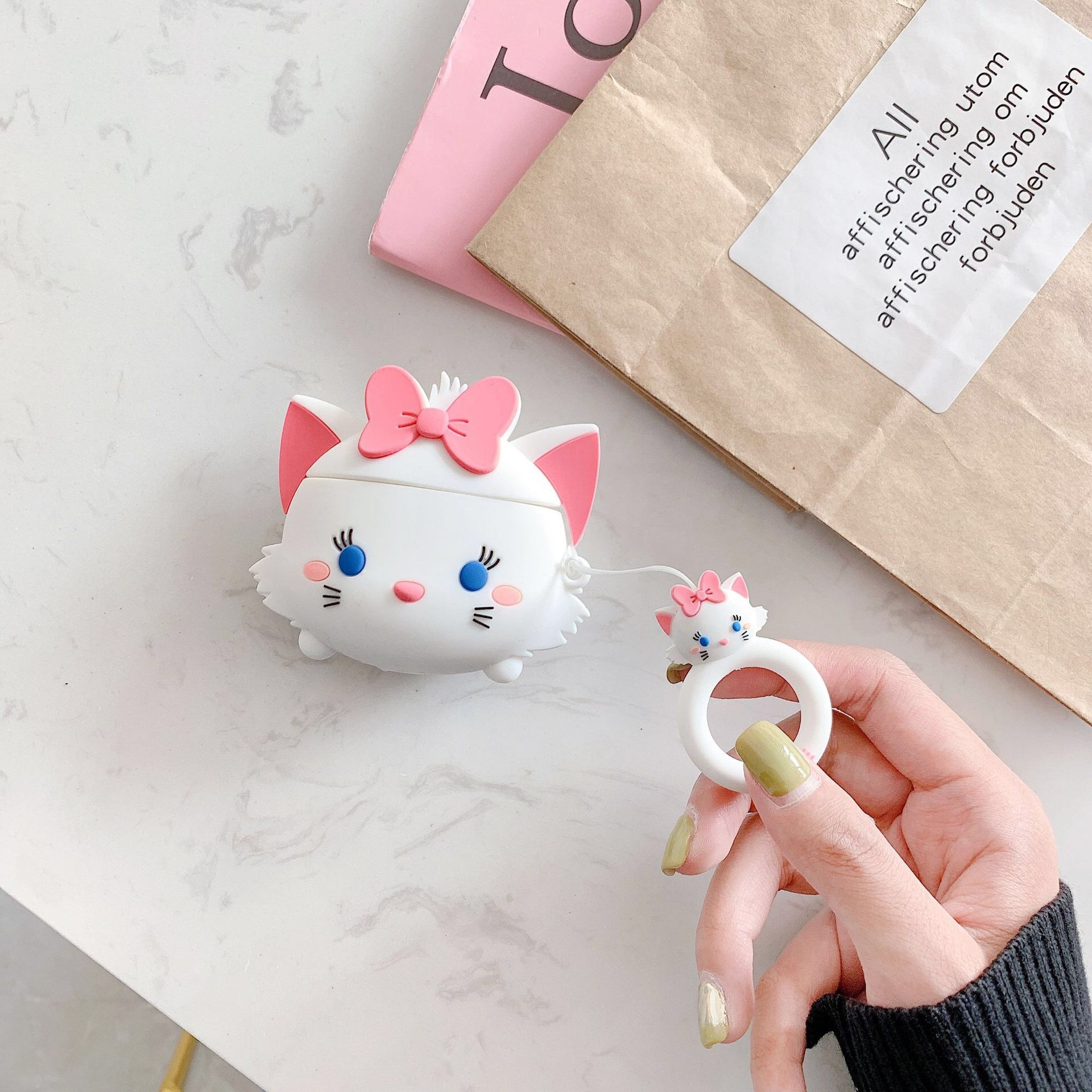 Cute Pig Silicone Airpod Case