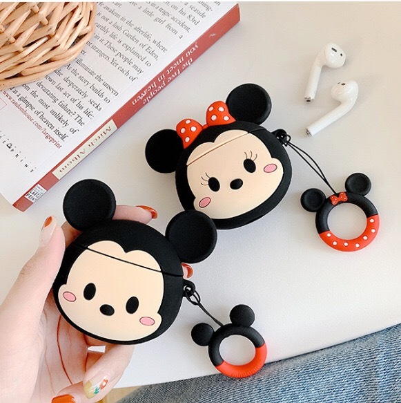 Mickey Minnie Silicone Airpod Case