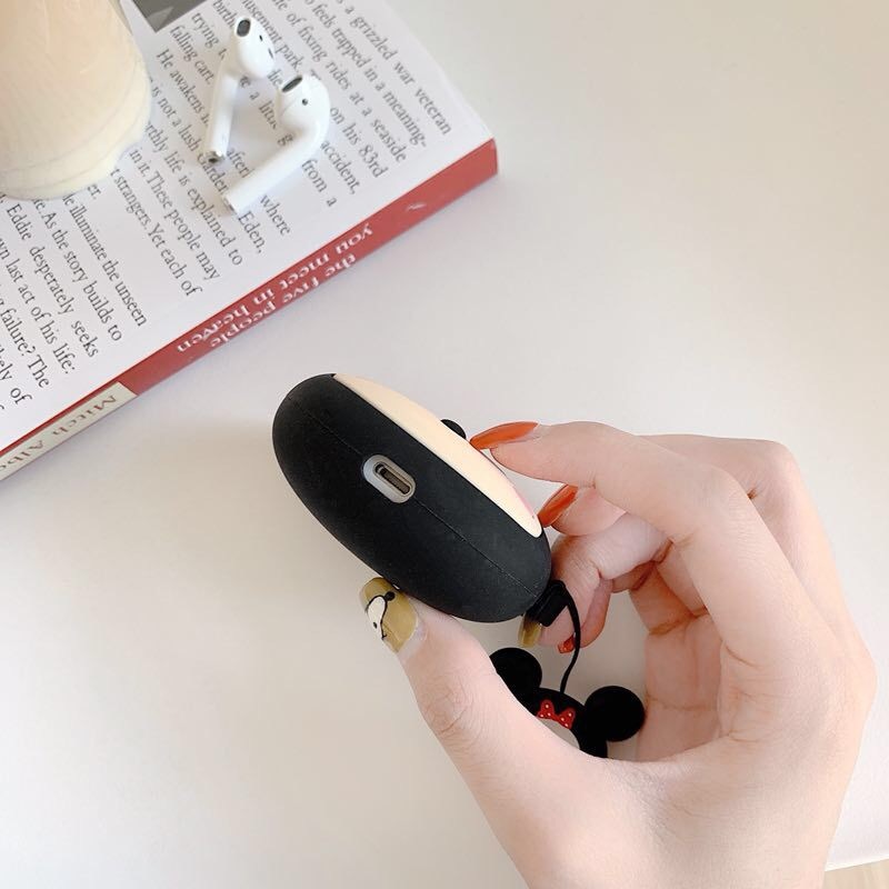 Mickey Minnie Silicone Airpod Case