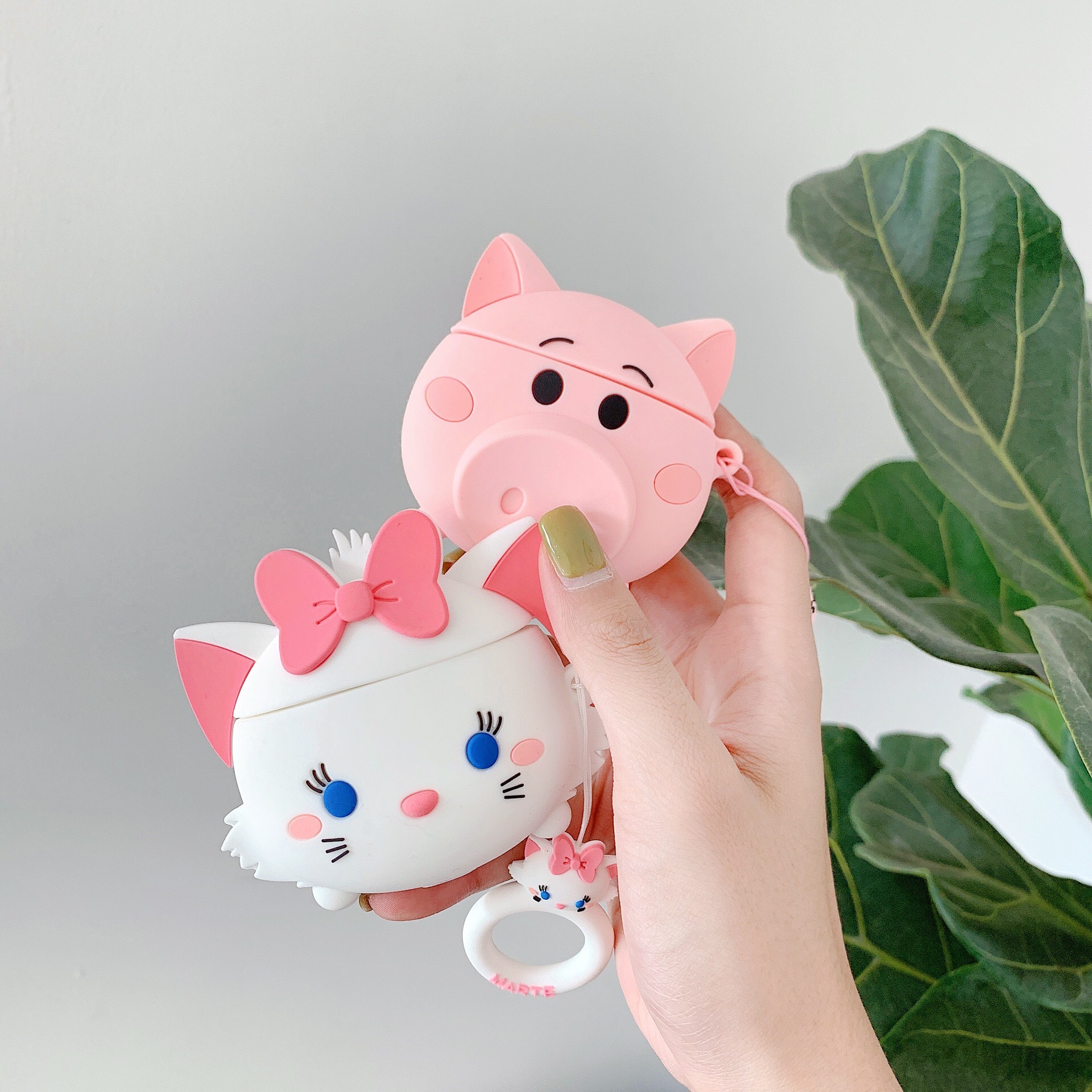 Cute Pig Silicone Airpod Case