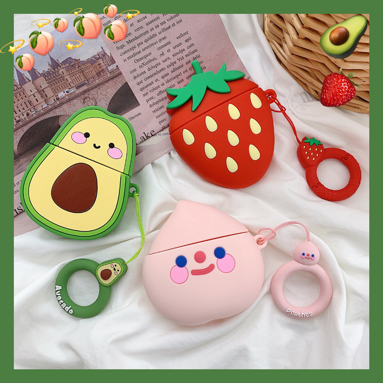 Avocado Silicone Airpod Case