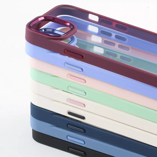 Metal Camera Clear Phone Case
