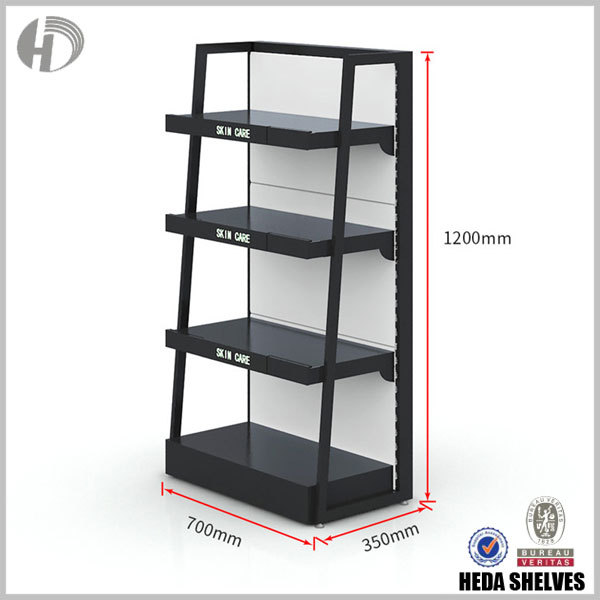 4 Layers Convenience Store Shelves For Cosmetic Goods