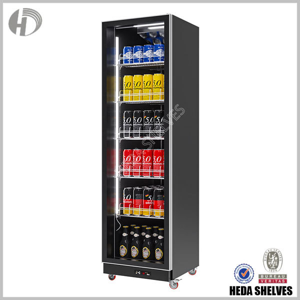 Glass Door Cooler+Beer Cooler Fridge