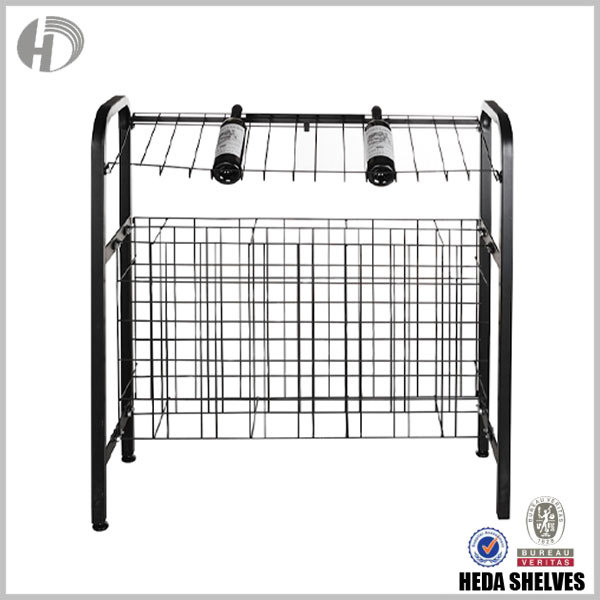 Wine Retail Store Wire Display Fixtures