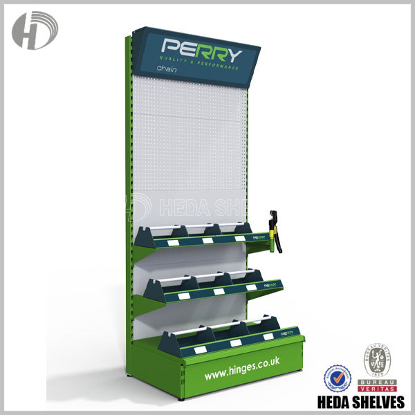 Perforated Hardware Tool Display Stand