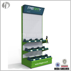Perforated Hardware Tool Display Stand