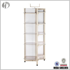 4 Sided of Acrylic + Steel Display Stand for Retail Store