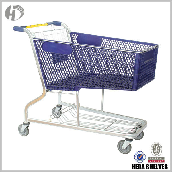Plastic Shopping Carts For Supermarket