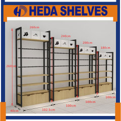 Miniso Style Wall-sided Shelves