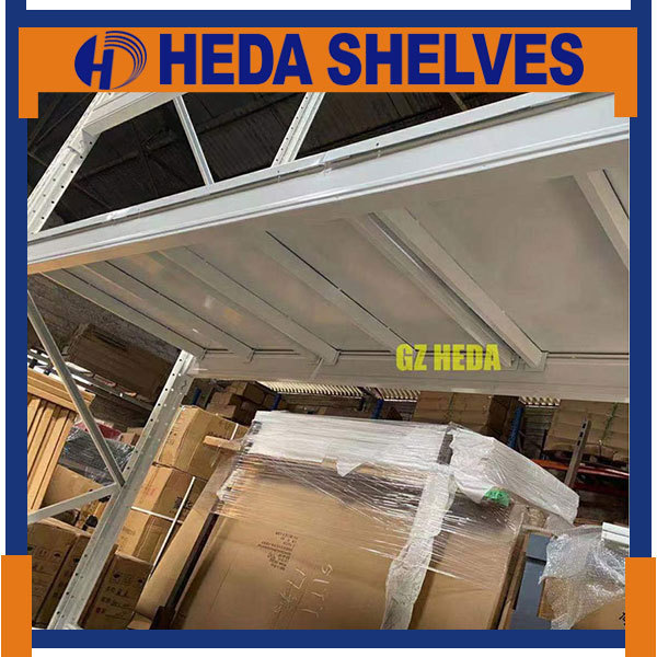 Customized White Commercial Storage Racks for Warehouse