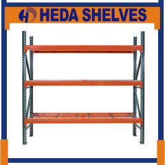 Selective Pallet Racking with Wire Decking