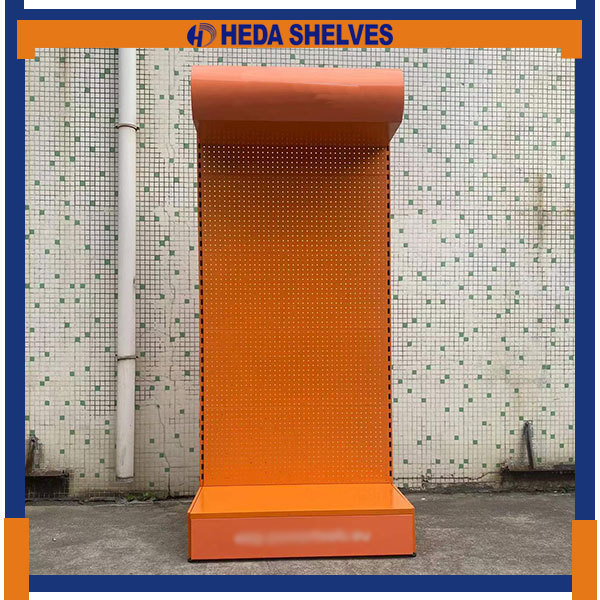 Classic Hardware Tool Store Pegboard Display Stand