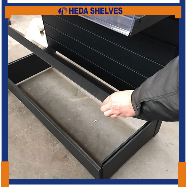 Hardware Tool Store Display Rack with Slat Wall