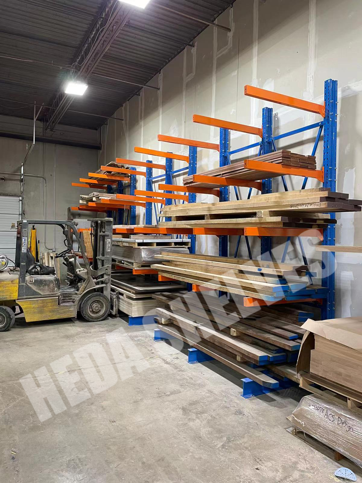 Wall-Mounted Cantilever Racks