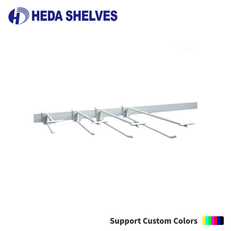 Customizable Metal Hooks for Shelving