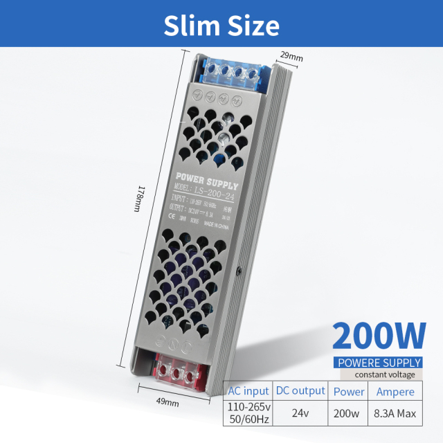LS series switching power supply,Lei ang Electronics,LS series LED power supply｜Multiple safety protections｜LIAM