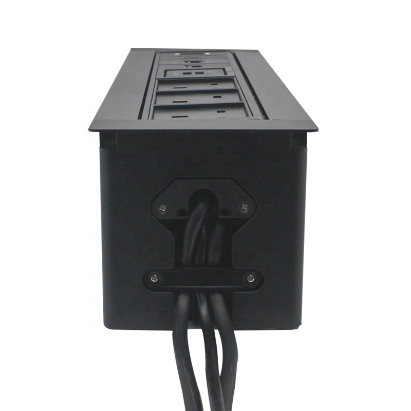Heavy duty metal alloy office sockets UK outlets modual sockets with GST quick connector