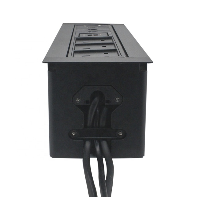 Heavy duty metal alloy office sockets UK outlets modual sockets with GST quick connector