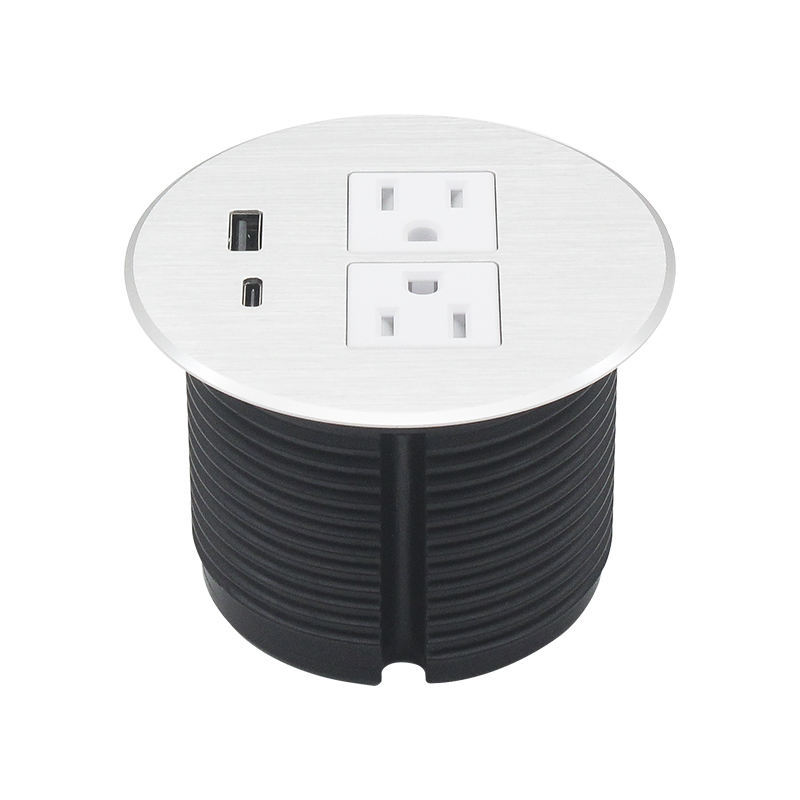 Table Mount Socket Outlet Electrical Outlet Multiple Socket Tabletop Extension Socket / Power Strip