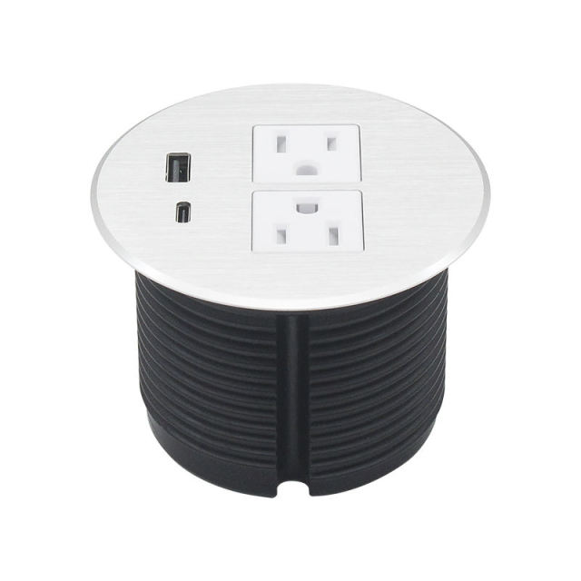 Table Mount Socket Outlet Electrical Outlet Multiple Socket Tabletop Extension Socket / Power Strip