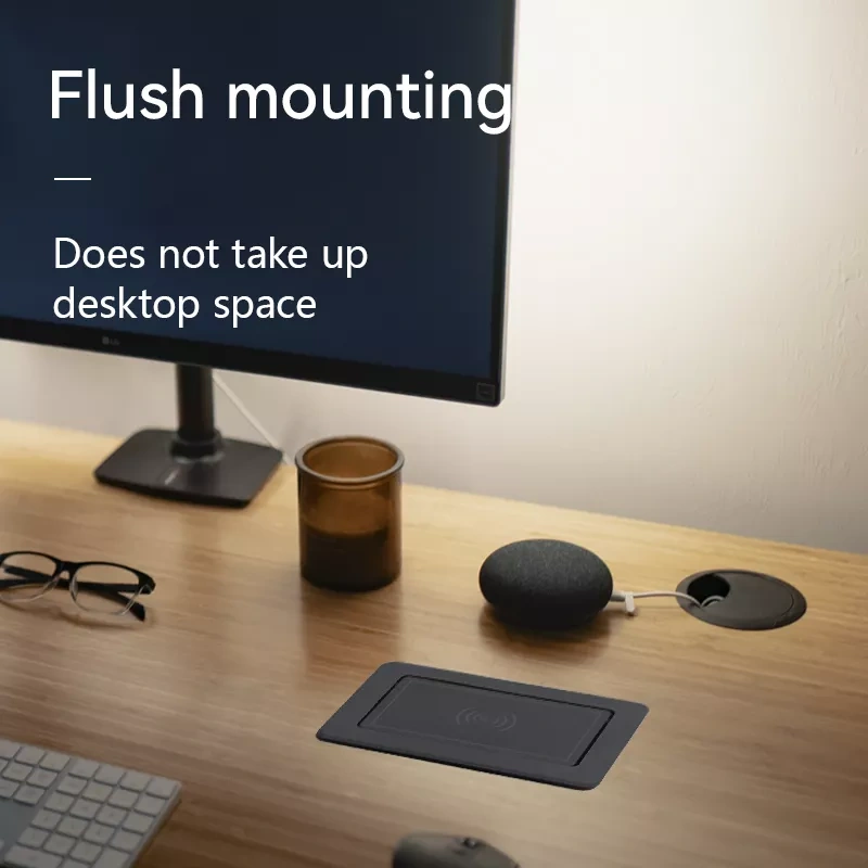 Hot Export UK Electric Socket Recessed Desk Table Power Socket USB Furniture Desktop Multifunctional Universal Socket