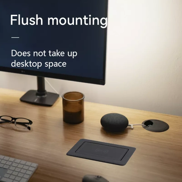 Hot Export UK Electric Socket Recessed Desk Table Power Socket USB Furniture Desktop Multifunctional Universal Socket