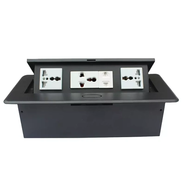 Built-in Socket Outlet Multifunction Desktop Socket