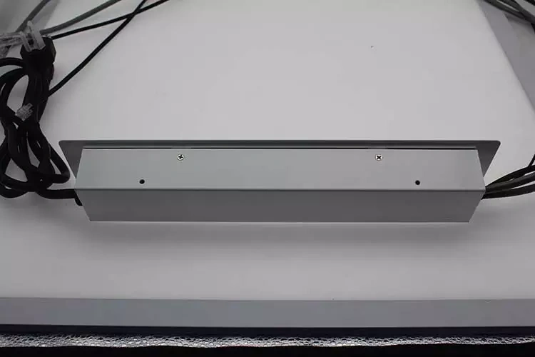 Office furniture flip up tabletop power outlets for meeting room table power strip