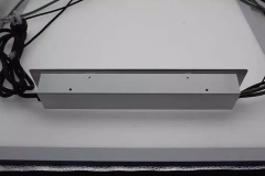 Office furniture flip up tabletop power outlets for meeting room table power strip