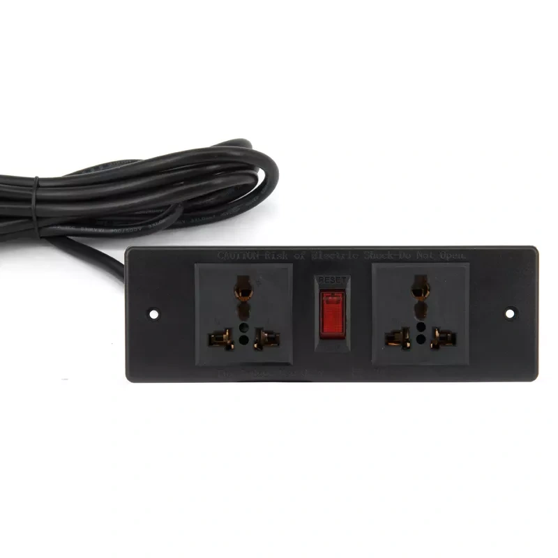 Universal Office Desk Power Strip Charger Universal Outlet From 100v-240v Power Sockets Extension Cord Plug Socket