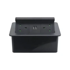 Hot Export UK Electric Socket Recessed Desk Table Power Socket USB Furniture Desktop Multifunctional Universal Socket