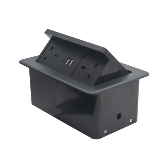 Hot Export UK Electric Socket Recessed Desk Table Power Socket USB Furniture Desktop Multifunctional Universal Socket