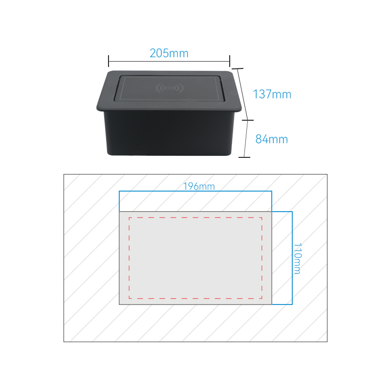 Hot Export UK Electric Socket Recessed Desk Table Power Socket USB Furniture Desktop Multifunctional Universal Socket