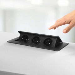 Factory Price European Plug Pop Up Socket Multifunction Desktop Socket