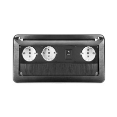 Built-in socket 2-4-way table socket floor socket flip up socket