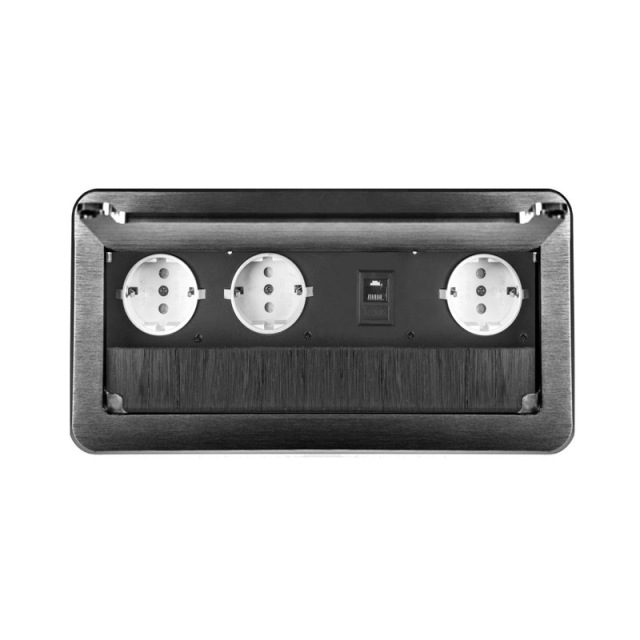 Built-in socket 2-4-way table socket floor socket flip up socket