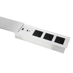 New slip socket living room slide flip up electrical sockets UK UAE type c power socket