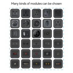 Conference switch socket conference table usb port flip up power socket for furniture electrical materials