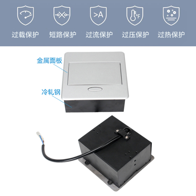 Pop up outlet retractable hidden recessed power strip pop up sockets for kitchen eu socket